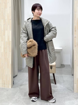 「アイテム（ブルゾン）」を使った、SuUさん（レディース・167cm・40代）の秋コーディネート