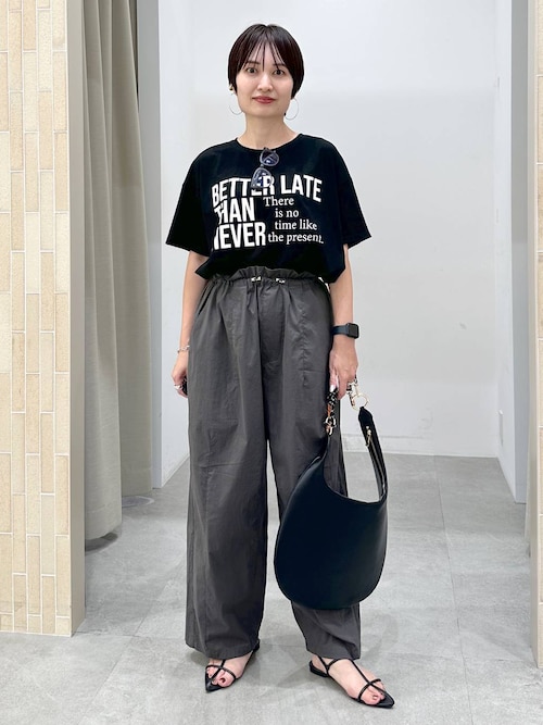 セール】ウエストギャザーパンツ / 579966（その他パンツ）｜Elura