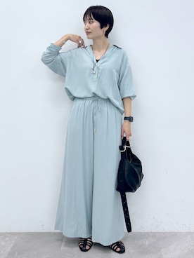 SuUさん（レディース・167cm・40代）の春コーディネート