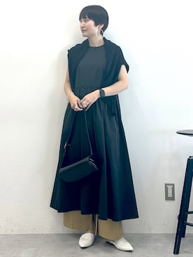 「新作」｜「アイテム（パンプス）」を使った、SuUさん（レディース・167cm）の春コーディネート