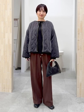 SuUさん（レディース・167cm）の冬コーディネート