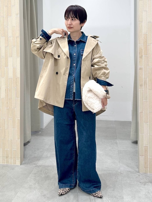 ショートトレンチ/582755（トレンチコート）｜Elura（エルーラ