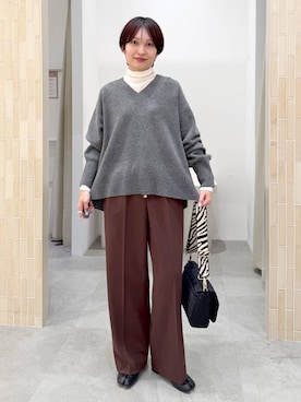 「and ST SALE」｜SuUさん（レディース・167cm）の冬コーディネート