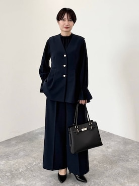 「Elura（エルーラ）のアイテム」を使った、SuUさん（レディース・167cm）の冬コーディネート