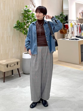 SuUさん(レディース・167cm)の秋コーディネート
