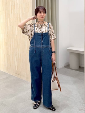 「Elura（エルーラ）のアイテム」を使った、SuUさん（レディース・167cm）の春コーディネート