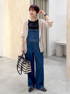 「Elura（エルーラ）のアイテム」を使った、SuUさん（レディース・167cm）の春コーディネート