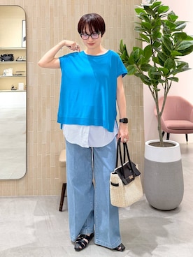 SuUさん(レディース・167cm)の夏コーディネート