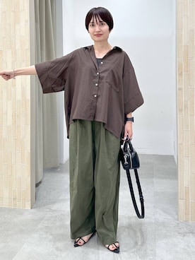 SuUさん（レディース・167cm）の夏コーディネート