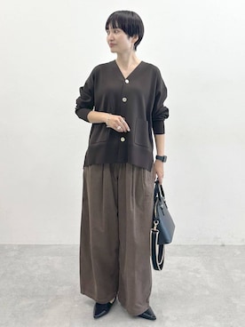 「アイテム（パンプス）」を使った、SuUさん（レディース・167cm・40代）の夏コーディネート