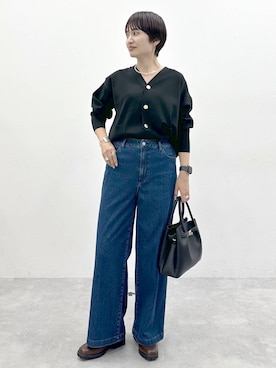 「アイテム（ハンドバッグ）」を使った、SuUさん（レディース・167cm・40代）の夏コーディネート