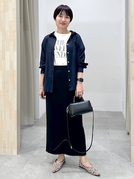 「アイテム（スカート）」を使った、SuUさん（レディース・167cm・40代）の夏コーディネート