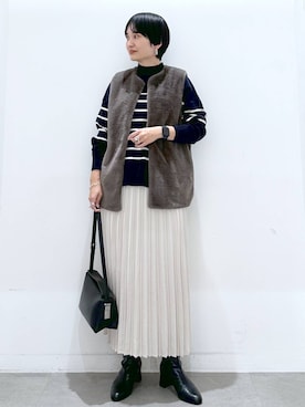 SuUさん（レディース・167cm）の秋コーディネート