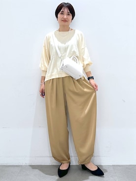 SuUさん（レディース・167cm）の春コーディネート