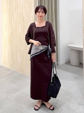 「Elura（エルーラ）のアイテム」を使った、SuUさん（レディース・167cm）の春コーディネート