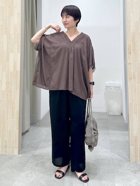 SuUさん（レディース・167cm）の夏コーディネート