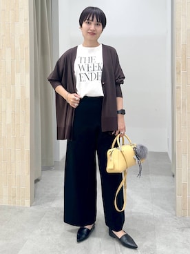 「アイテム（キーホルダー）」を使った、SuUさん（レディース・167cm・40代）の夏コーディネート