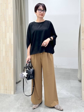 「アイテム（キーホルダー）」を使った、SuUさん（レディース・167cm・40代）の秋コーディネート