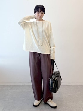 SuUさん（レディース・167cm）の冬コーディネート