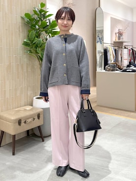 「アイテム（ハンドバッグ）」を使った、SuUさん（レディース・167cm・40代）の冬コーディネート