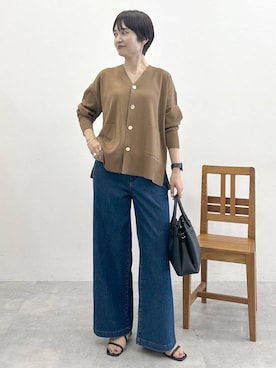 「新作」｜「アイテム（サンダル）」を使った、SuUさん（レディース・167cm）の夏コーディネート