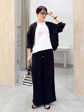 「アイテム（ファッション雑貨）」を使った、SuUさん（レディース・167cm）の春コーディネート