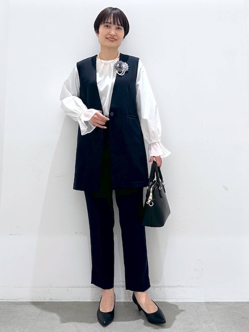 セール】＜2025ceremony＞レモニーダブルクロステーパードパンツ