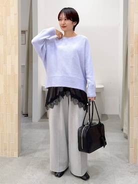 「Elura（エルーラ）のアイテム」を使った、SuUさん（レディース・167cm）の冬コーディネート