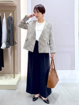 SuUさん（レディース・167cm）の冬コーディネート