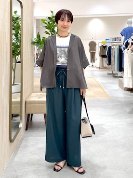 SuUさん（レディース・167cm）の夏コーディネート