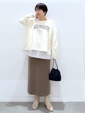 SuUさん（レディース・167cm）の冬コーディネート