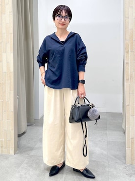 「アイテム（財布/小物）」を使った、SuUさん（レディース・167cm）の秋コーディネート