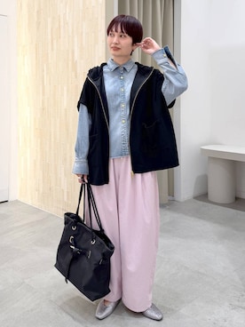 SuUさん（レディース・167cm）の春コーディネート