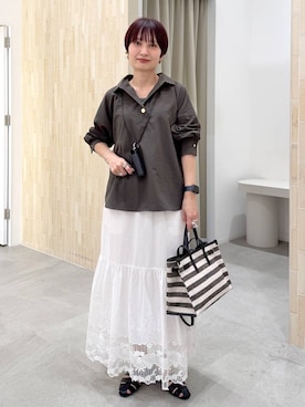 SuUさん（レディース・167cm）の春コーディネート