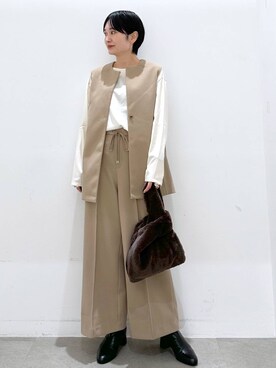 SuUさん（レディース・167cm）の秋コーディネート