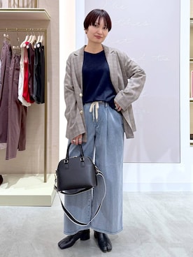 SuUさん（レディース・167cm）の冬コーディネート