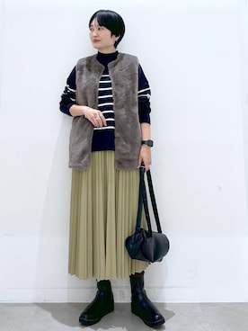 SuUさん（レディース・167cm）の秋コーディネート