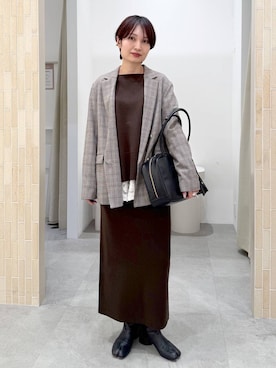 SuUさん（レディース・167cm）の冬コーディネート