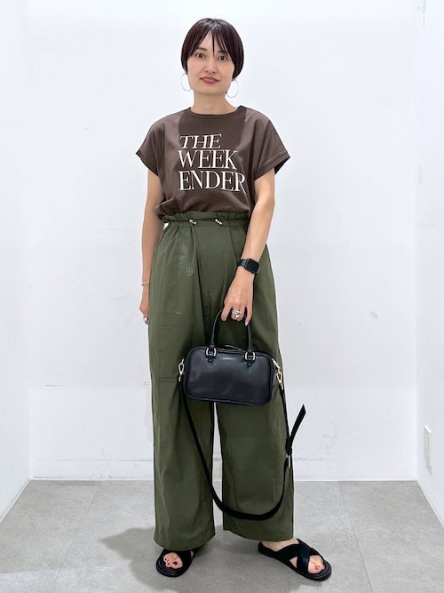 tシャツ 汗じみ軽減フレンチＴシャツ / 582764 レディース Elura｜汗じみ軽減フレンチTシャツ/582764 | Rakuten Fashion