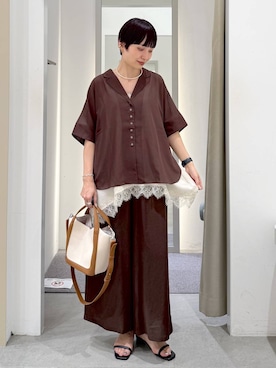SuUさん（レディース・167cm）の春コーディネート