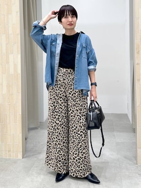 「アイテム（パンプス）」を使った、SuUさん（レディース・167cm・40代）の夏コーディネート