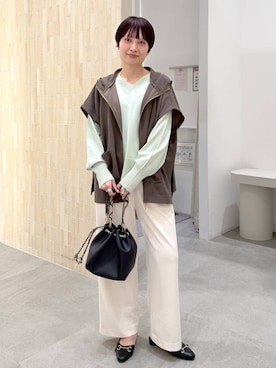 SuUさん（レディース・167cm）の春コーディネート