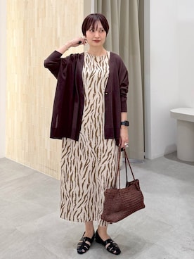 「Elura（エルーラ）のアイテム」を使った、SuUさん（レディース・167cm）の春コーディネート