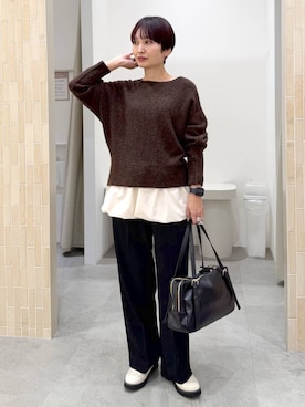 SuUさん（レディース・167cm）の冬コーディネート