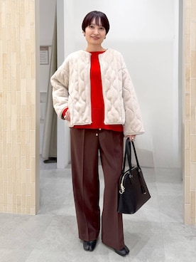 SuUさん（レディース・167cm）の冬コーディネート