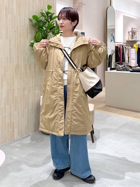 「アイテム（トートバッグ）」を使った、SuUさん（レディース・167cm・40代）の冬コーディネート