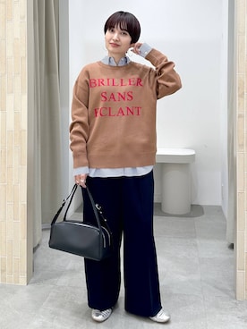 「体型カバー」｜SuUさん（レディース・167cm）の秋コーディネート