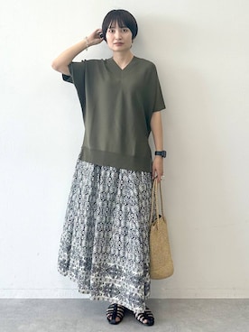 SuUさん（レディース・167cm・40代）の夏コーディネート