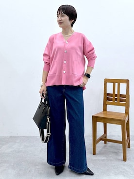 「アイテム（パンプス）」を使った、SuUさん（レディース・167cm・40代）の夏コーディネート