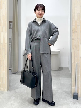 「体型カバー」｜SuUさん（レディース・167cm）の秋コーディネート